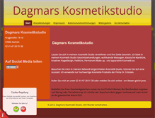 Tablet Screenshot of dagmar-ortmanns.de